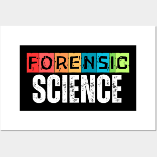 Forensic Science Posters and Art